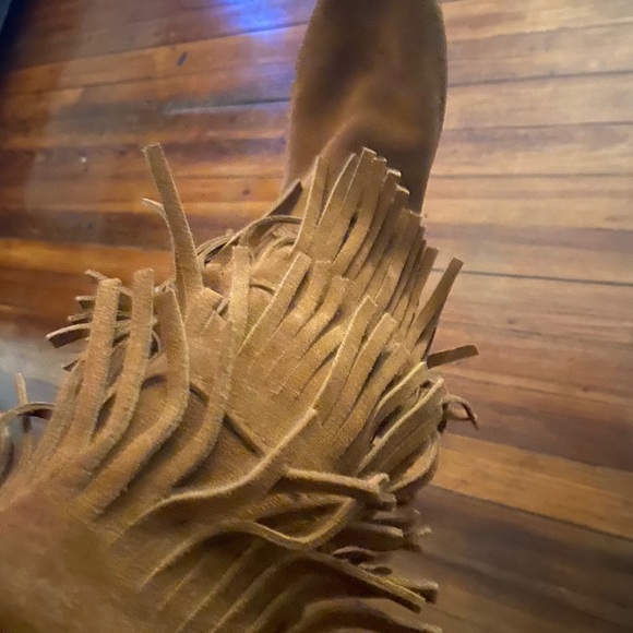Fringe pull on boots - Picture 5 of 8